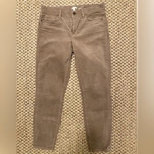 EUC J. Crew Corduroy Pants - Size 29 - Light Brown